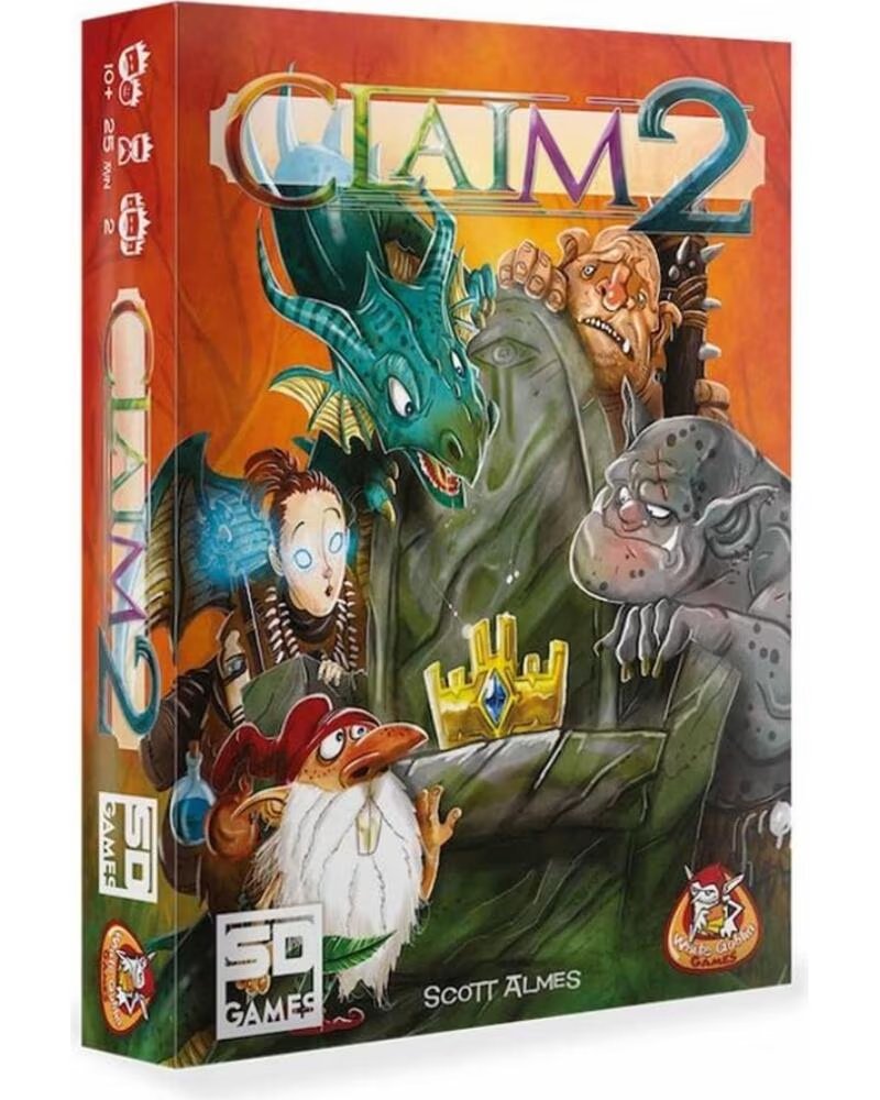 SD GAMES Juego de mesa claim 2 pegi 10