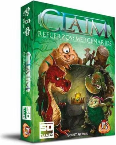 SD GAMES Juego de mesa claim refuerzos mercenarios pegi 10