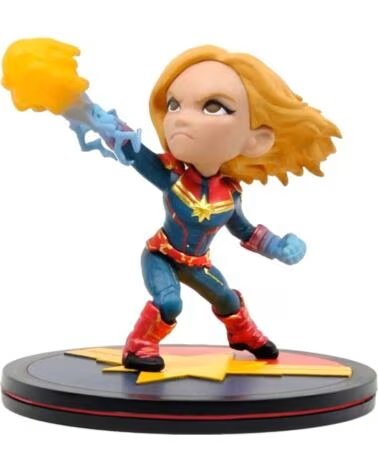 QUANTUM MECHANIX Figura marvel capitana marvel 10 cm marvel q - fig diorama
