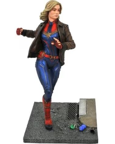 DIAMOND SELECT TOYS Figura diamond collection marvel capitana marvel estatua resina 28 cm movie premier collection