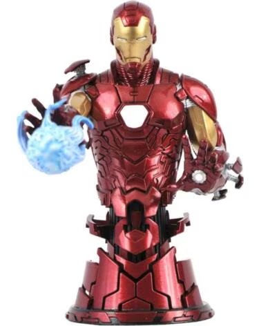 DIAMOND SELECT TOYS Figura diamond collection marvel avengers iron man mini busto resina 15 cm 1 - 7 scale