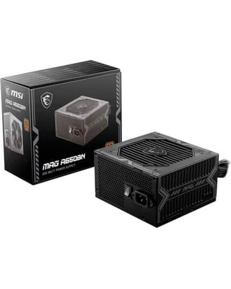 MSI Fuente alimentacion mag a650bn gaming atx 650w