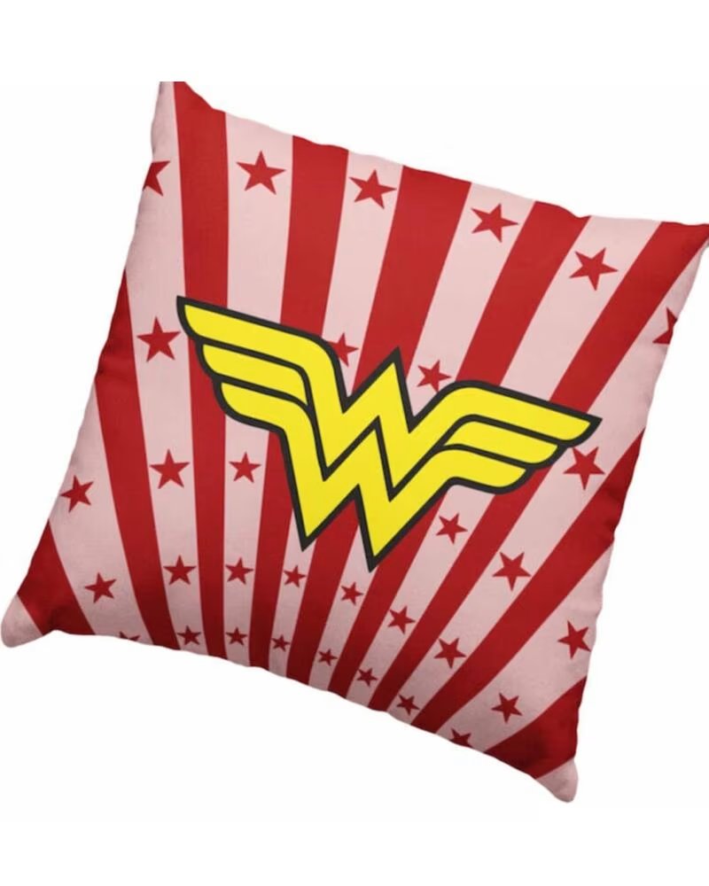SD TOYS Cojin cuadrado dc comics wonder woman envasado al vacio