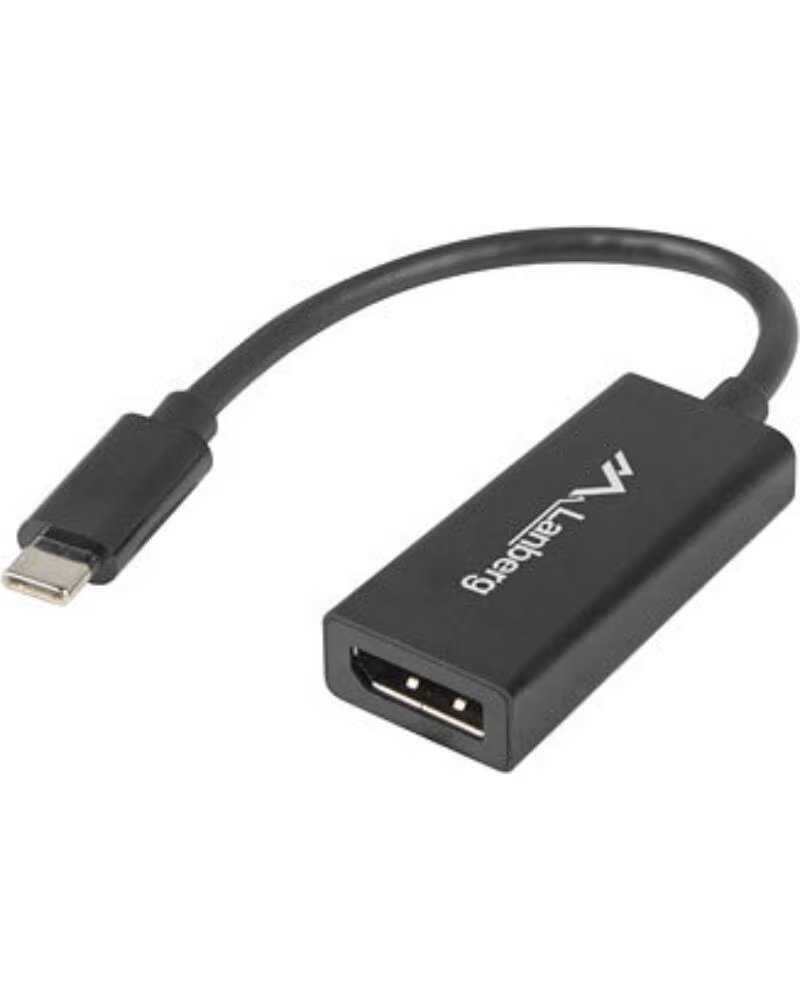 LANBERG Adaptador usb usb tipo c m 3 1 a displayport h 15cm negro