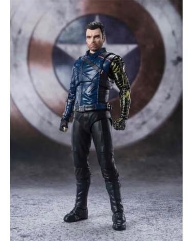 TAMASHII NATIONS Figura tamashi nations bucky barnes figura marvel the falcon and the winter soldier s h figuarts