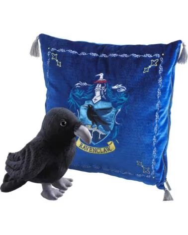 THE NOBLE COLLECTION Peluche pack harry potter cuervo mascota ravenclaw cojin ravenclaw