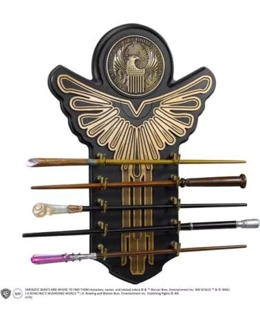 THE NOBLE COLLECTION Replica expositor varitas animales fantasticos y donde encontrarlos newt porpetina queenie seraphina y grav