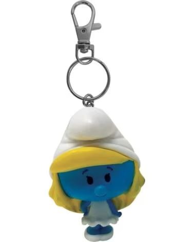 PLASTOY Llavero los pitufos pitufina chibi