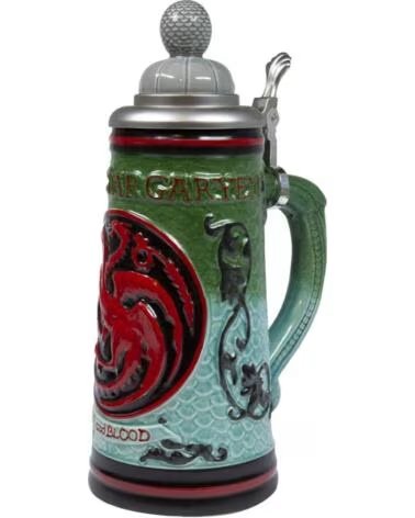 SD TOYS Taza jarra juego de tronos casa targaryen ceramica