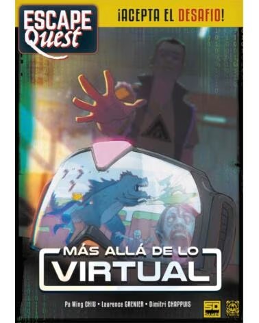 SD GAMES Juego de mesa escape quest 2 mas alla de lo virtual formato libro pegi 12