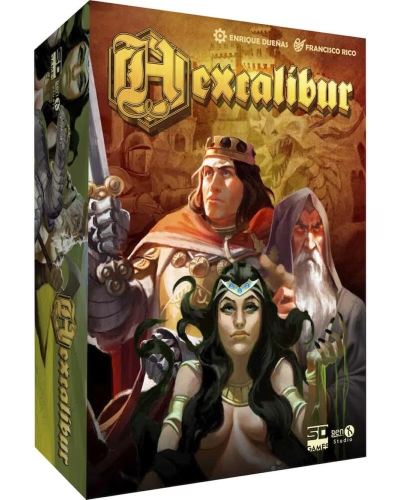 SD GAMES Juego de mesa hexcalibur pegi 10