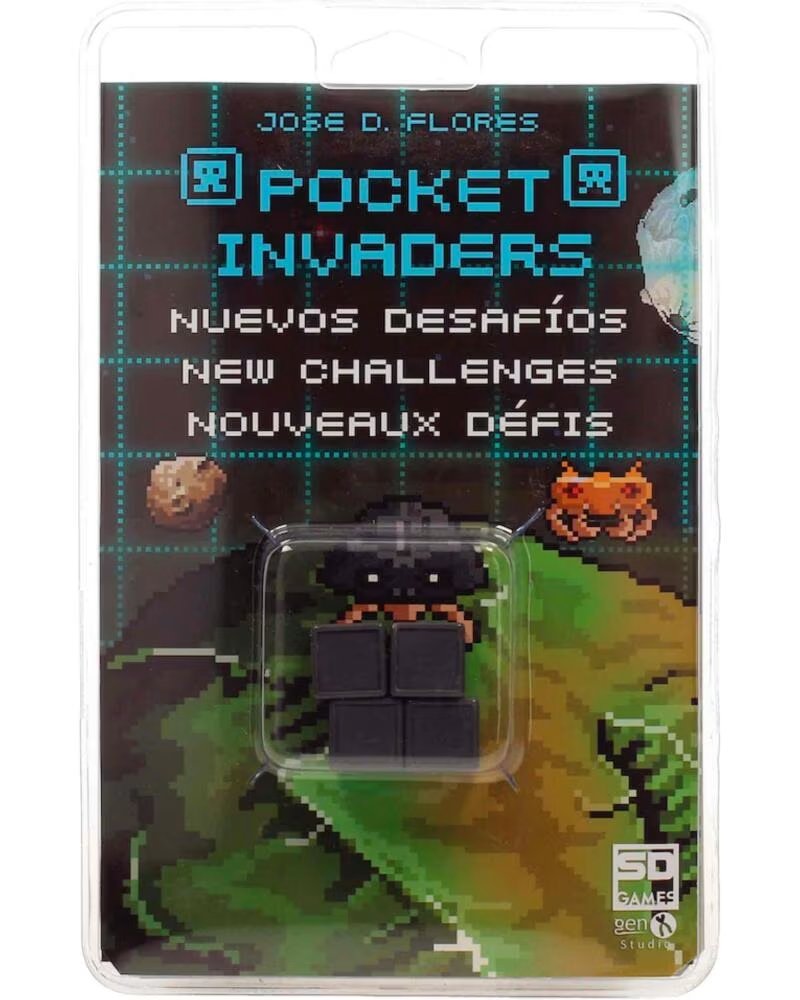 SD GAMES Juego de mesa pocket invaders tercera edicion nuevos desafios pegi 8