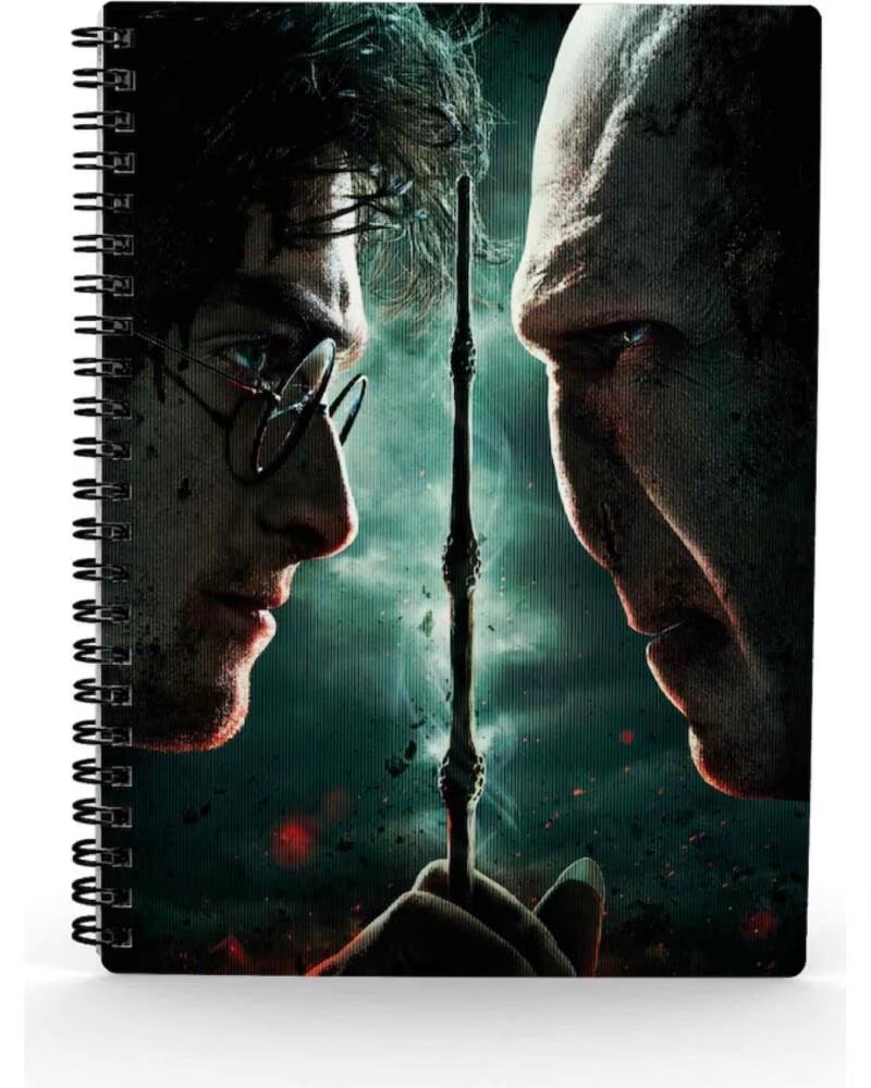 SD TOYS Libreta efecto 3d harry potter harry vs voldemort