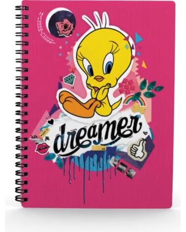 SD TOYS Libreta efecto 3d looney tunes piolin dreamer