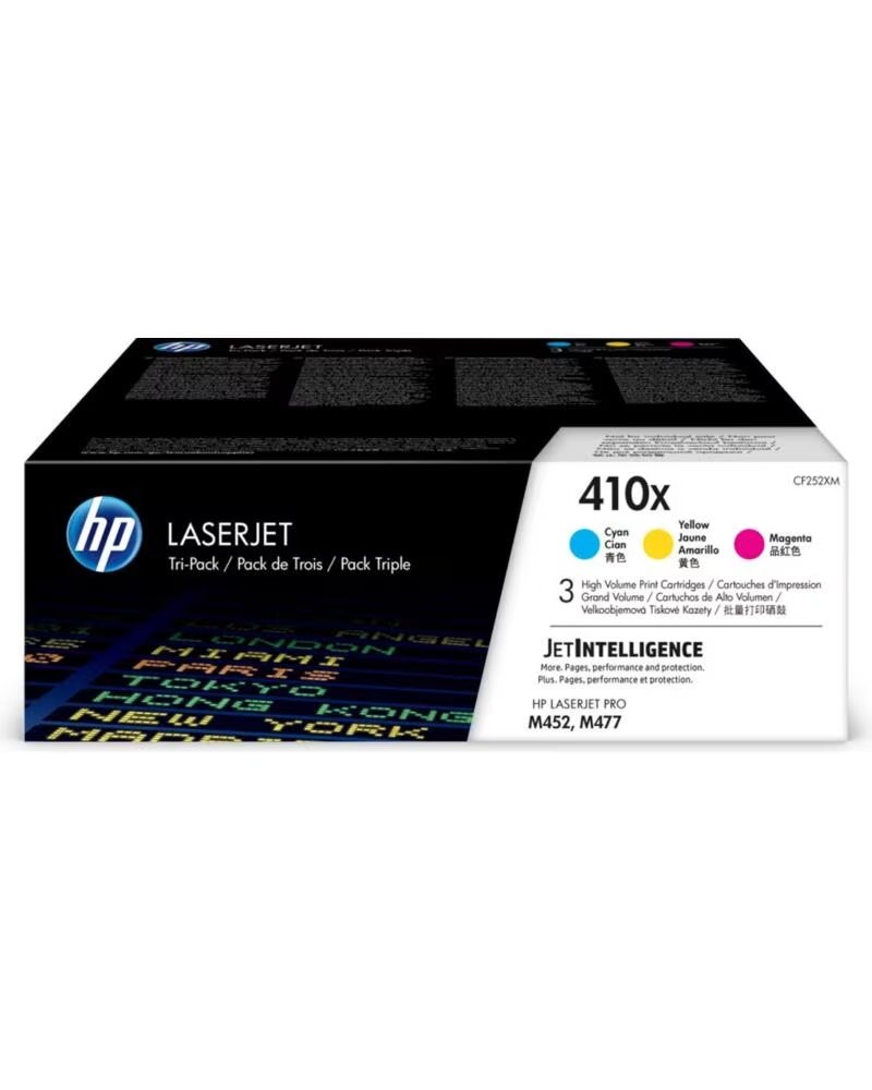 HP Multipack toner 410x pack cian magenta amarillo