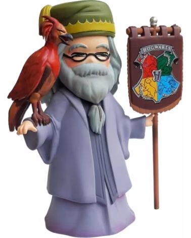 PLASTOY Figura harry potter albus dumbledore fenix estandarte hogwarts