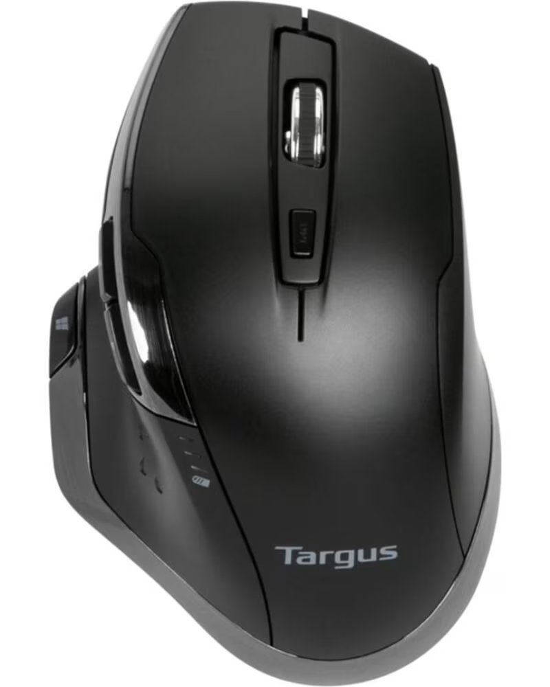 TARGUS Mouse raton ergonomico bluetrace wireless inalambrico antimicrobiano negro