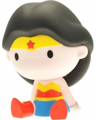 PLASTOY Figura hucha dc comics wonder woman liga de la justicia pvc
