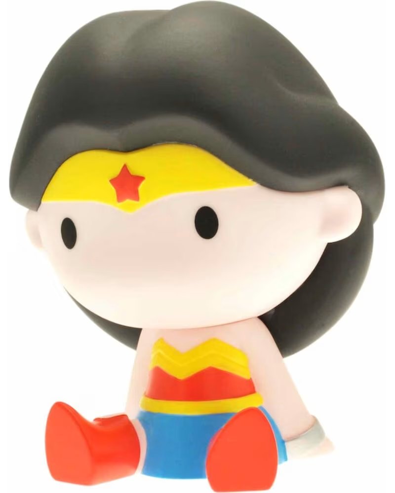 PLASTOY Figura hucha dc comics wonder woman liga de la justicia pvc