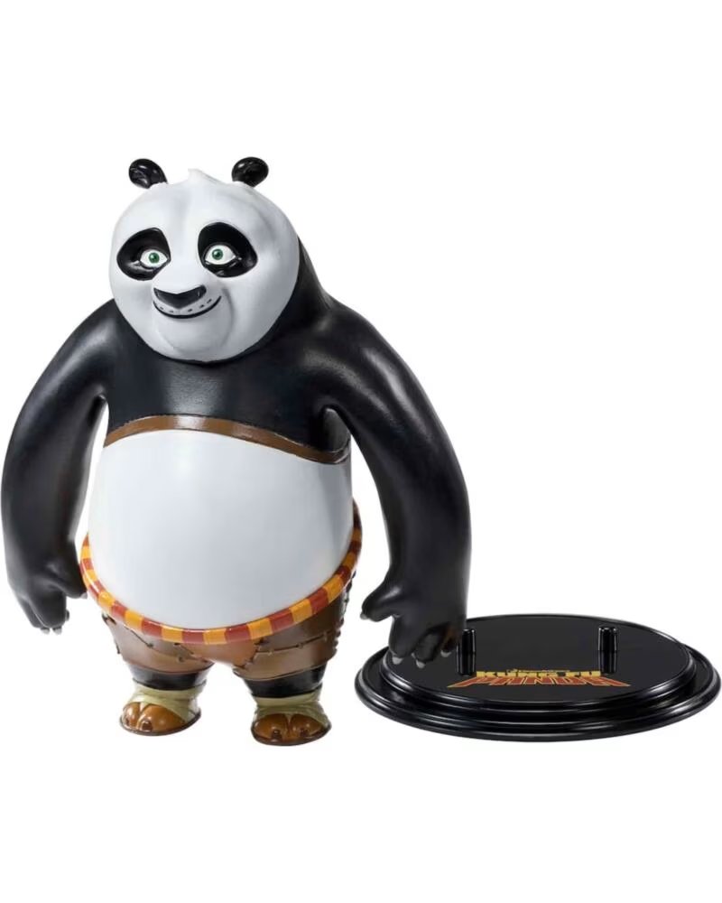 THE NOBLE COLLECTION Figura bendyfigs cine kung fu panda panda po flexible