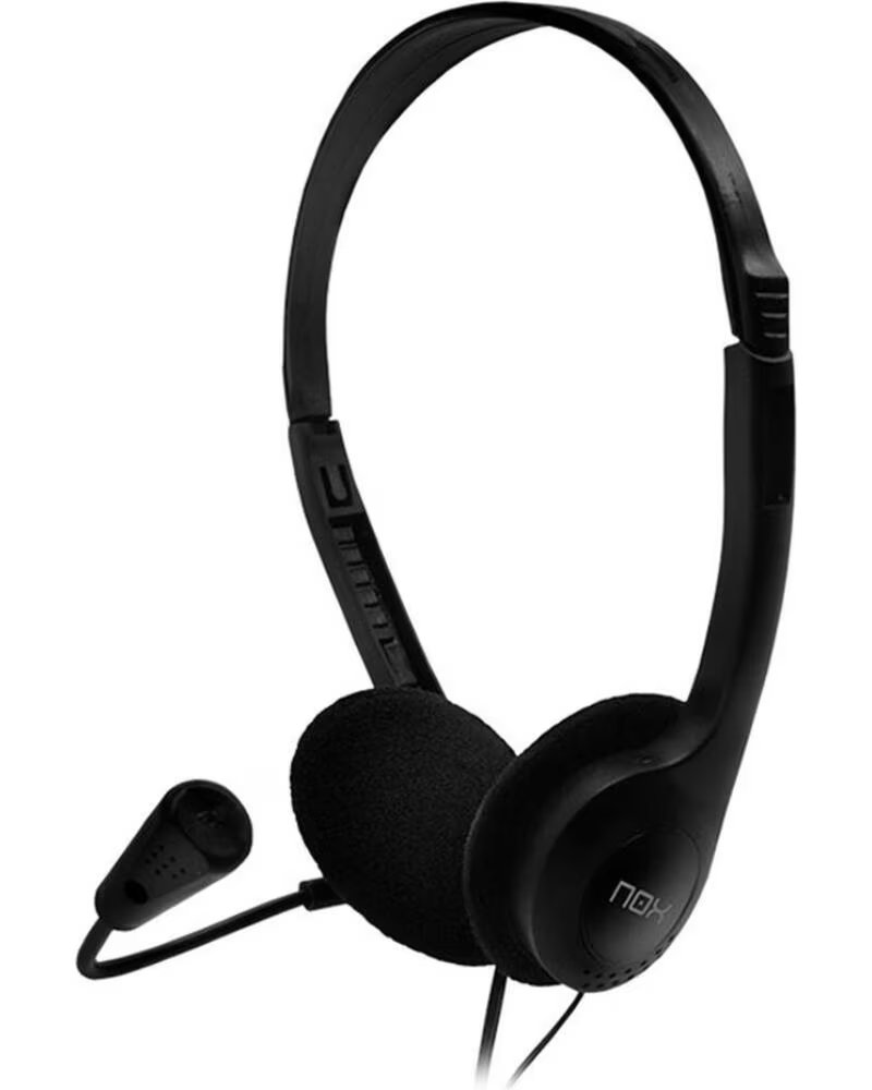 NOX Auricular estereo voice one microfono 2x jack