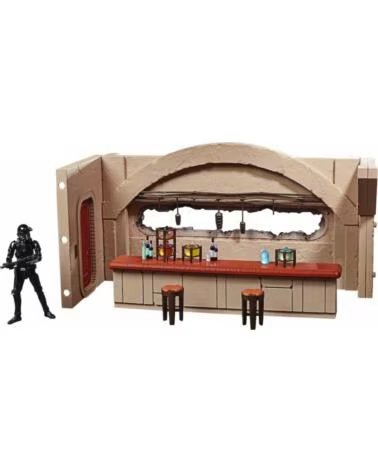 HASBRO Set nevarro cantina figura 9 -5 cm death trooper the mandalorian star wars vintage f39025