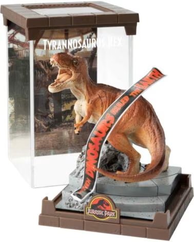 THE NOBLE COLLECTION Figura jurassic park diorama tyrannosaurus rex flexible