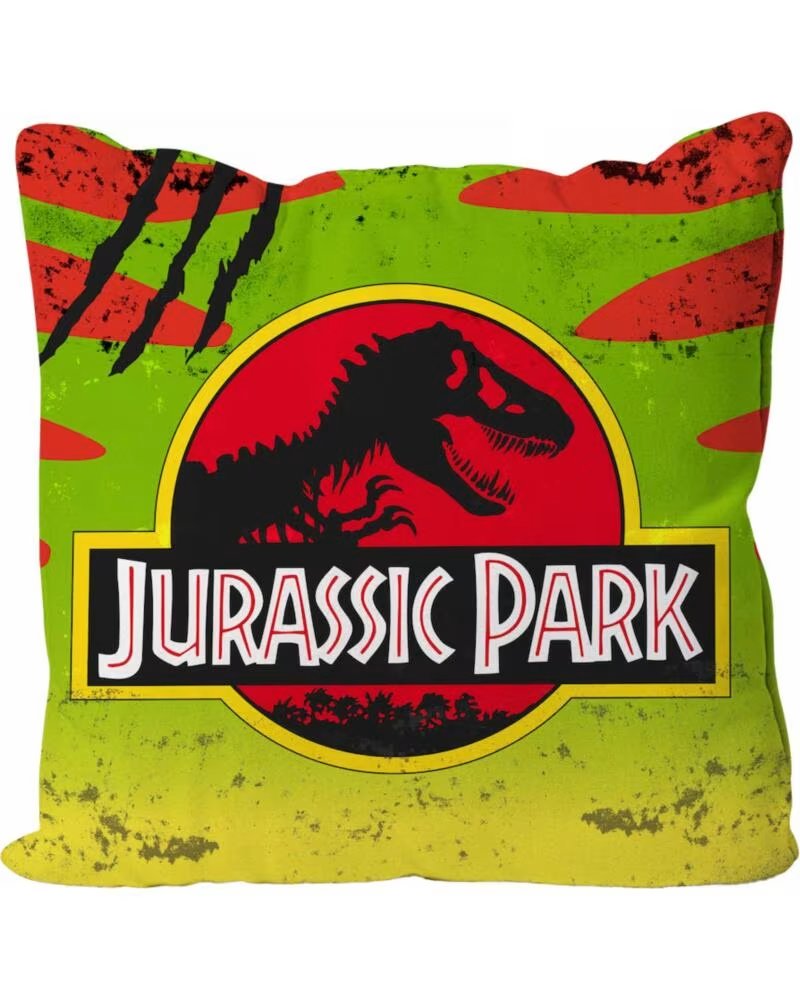 SD TOYS Cojin cuadrado logo coche jurassic park envasado vacio