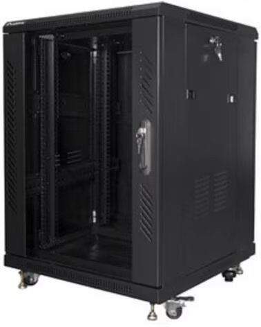LANBERG Armario rack 15u 600 x 600 auto ensamblado 19 pulgadas carga maxima 800kg negro