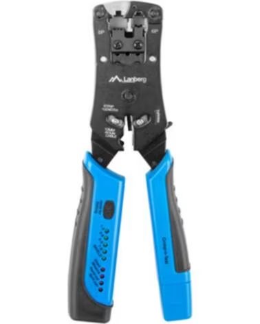 LANBERG Crimpadora universal nt - 0203 rj45 - rj11 - rj12 con comprobador de cables