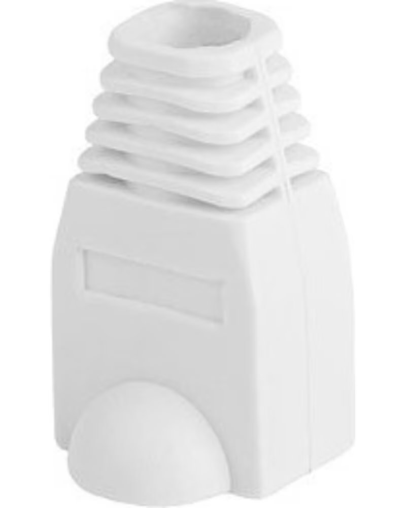 LANBERG Funda protectora plb - 1000 - w para conector rj45 pack de 100 unidades blanco
