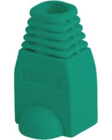 LANBERG Funda protectora plb - 1000 - g para conector rj45 pack de 100 unidades verde
