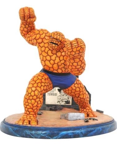 DIAMOND SELECT TOYS Figura marvel comic premier collection 4 fantasticos la cosa