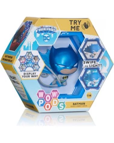 WOW STUFF Figura wow pod dc batman blue metallic