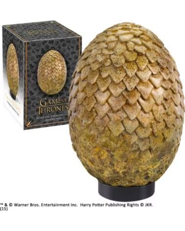 THE NOBLE COLLECTION Replica juego de tronos huevo de dragon viserion 20 32 cm
