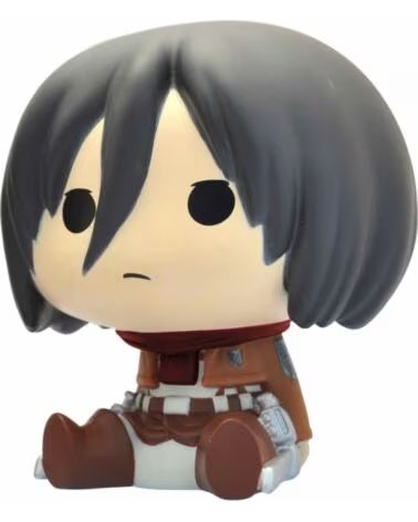 PLASTOY Figura hucha mikasa chibi attack on titan