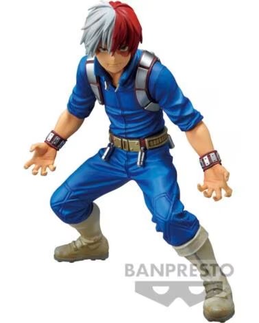 BANPRESTO Figura chronicle super master star piece my hero academia the shoto todoroki