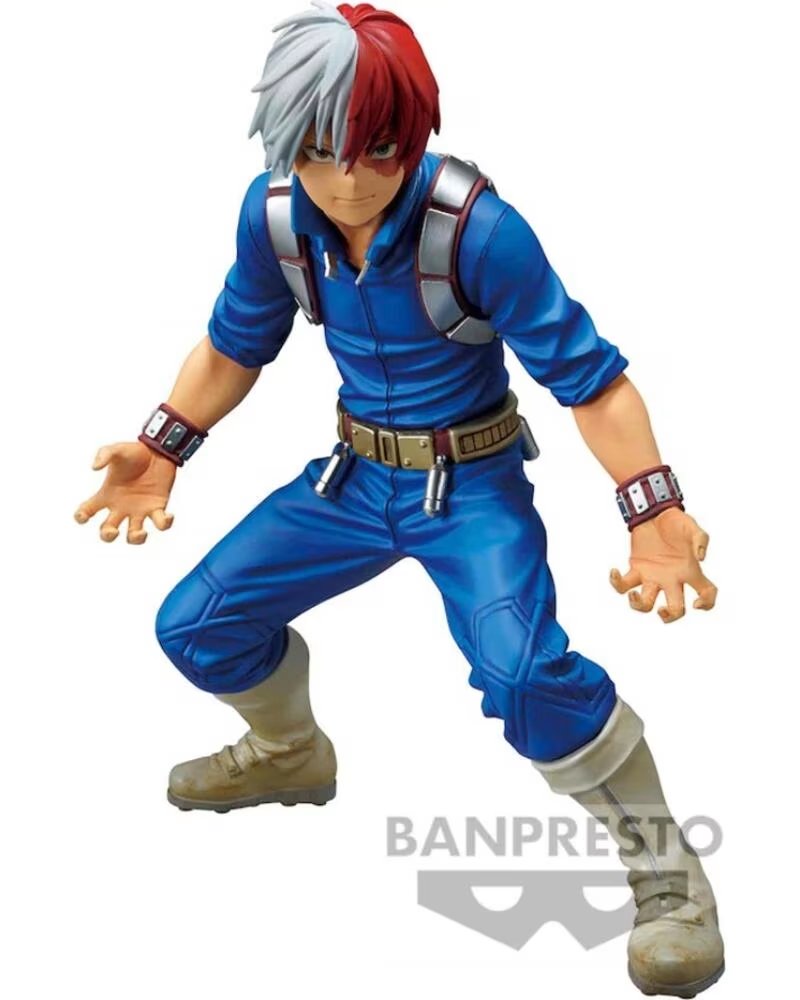 BANPRESTO Figura chronicle super master star piece my hero academia the shoto todoroki