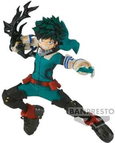 BANPRESTO Figura my hero academia the amazing heroes izuku midoriya latigo negro plus vol 2