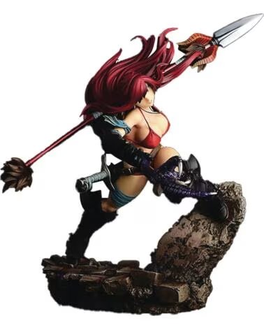 GOOD SMILE COMPANY Figura fairy tail erza scarlet the knight black armor edicion limitada