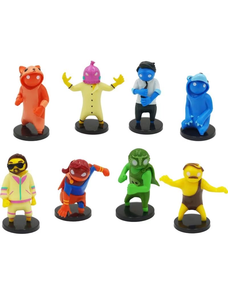 BIZAK Figura gang beasts caja deluxe pack 8