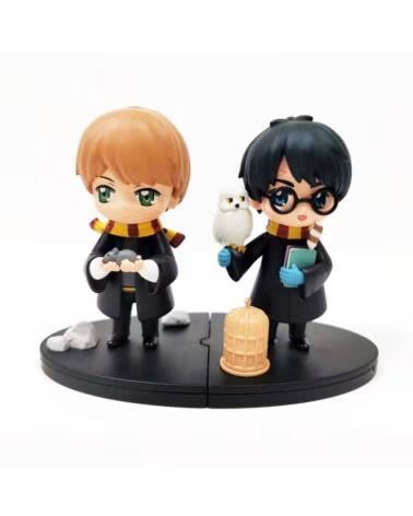 BIZAK Figuras harry potter set 2 edicion coleccion 8cm