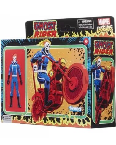 HASBRO Figura marvel legends retro ghost rider