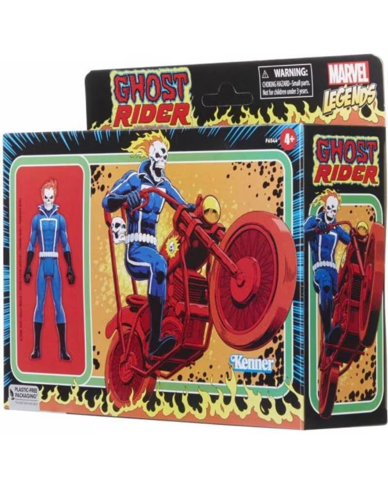 HASBRO Figura marvel legends retro ghost rider