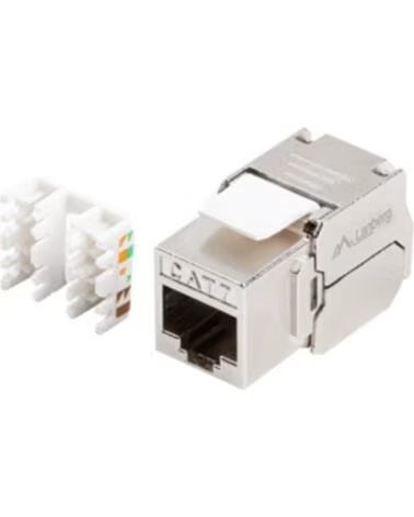 LANBERG Conector keystone cat 7 ftp rj45 180º toolless