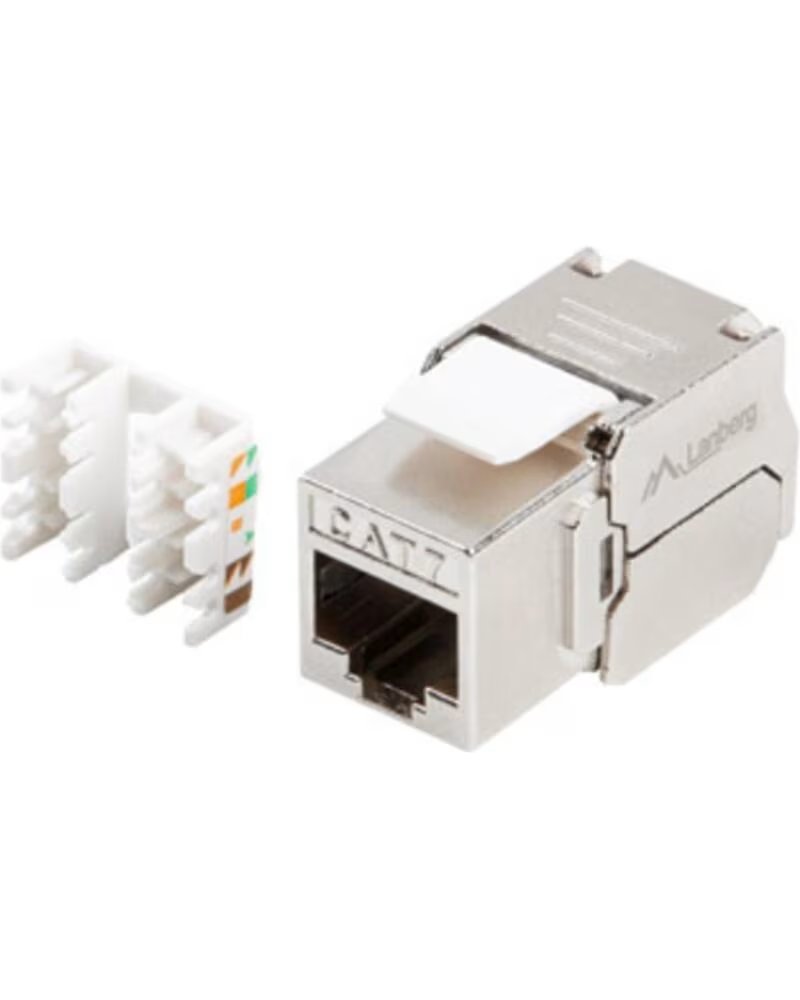 LANBERG Conector keystone cat 7 ftp rj45 180º toolless
