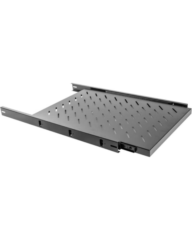 LANBERG Bandeja deslizante 1u 465x750mm hasta 60kg rack 19 pulgadas negro