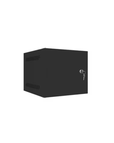LANBERG Armario mural rack 10 pulgadas 4u - 280x310 flat pack autoensam negro pta metalica