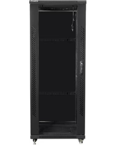 LANBERG Armario rack de suelo 32u - 600x600x1603 19 pulgadas flat pack negro