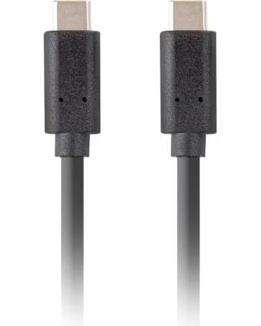 LANBERG Cable usb tipo c 0 5m - macho - macho - negro